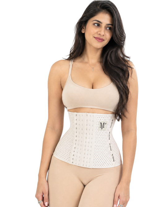 SHAPECA Waist Slimming M+ Belt – Adjustable Tummy Control Shaper