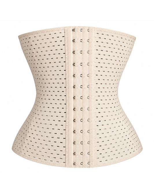 Breathable Tummy Girdle Belt Sports Waist Trainer Hollow Corset Body Shaper Fitness Control Belly Belt