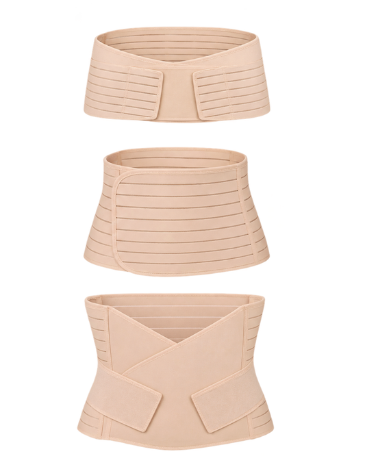SHAPECA 3-in-1 Postpartum Support Belt – Adjustable Belly & Waist Shaper